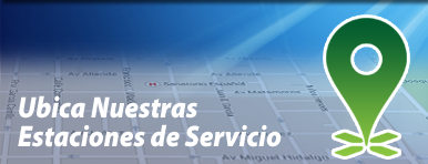 Ubica nuestras estaciones de servicio