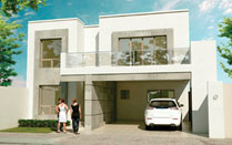Casa Modelo Western Balcón